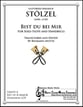 Bist du bei mir Handbell sheet music cover